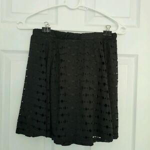 NWT Happening in the Present Skirt Medium M Black Formal Skirt